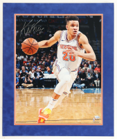 Kevin Knox Signed Knicks Lithograph Display (Fanatics) at PristineAuction.com