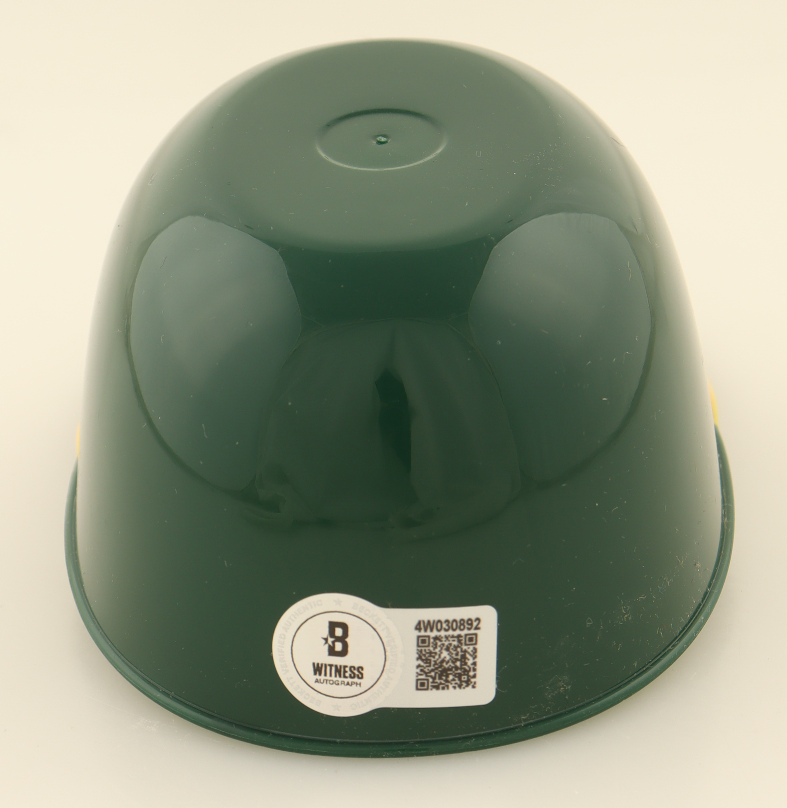 Jose Canseco Signed Athletics Micro Batting Helmet (Beckett) at PristineAuction.com Jose Canseco Signed Athletics Micro Batting Helmet (Beckett) at PristineAuction.com