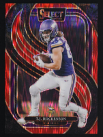 T.J. Hockenson 2024 Panini Select Prizm Red Shock #194 #83/249 at PristineAuction.com
