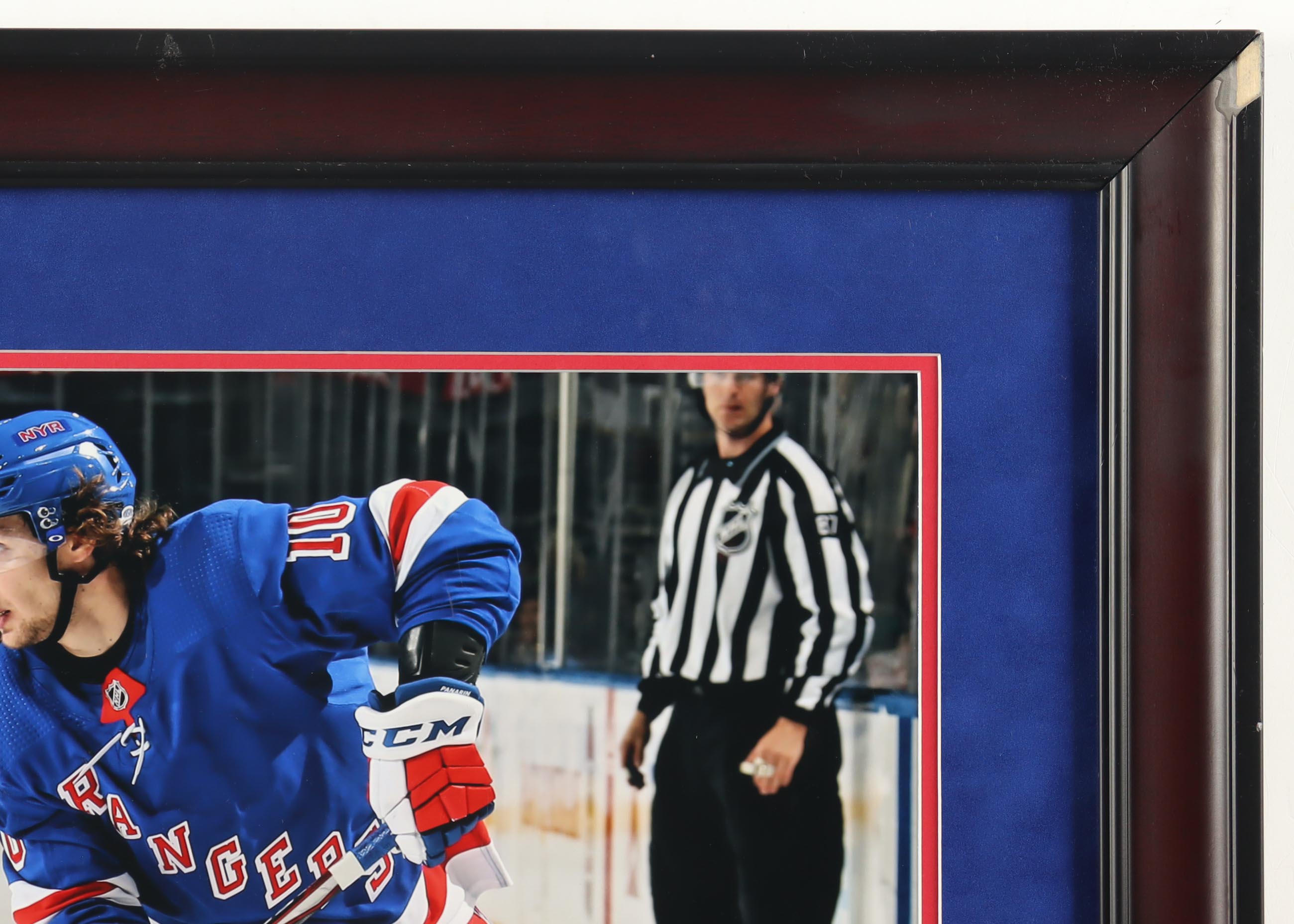 Artemi Panarin Signed Rangers Custom Framed Photo Display (Fanatics) at PristineAuction.com Artemi Panarin Signed Rangers Custom Framed Photo Display (Fanatics) at PristineAuction.com