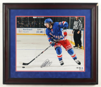 Artemi Panarin Signed Rangers Custom Framed Photo Display (Fanatics) at PristineAuction.com