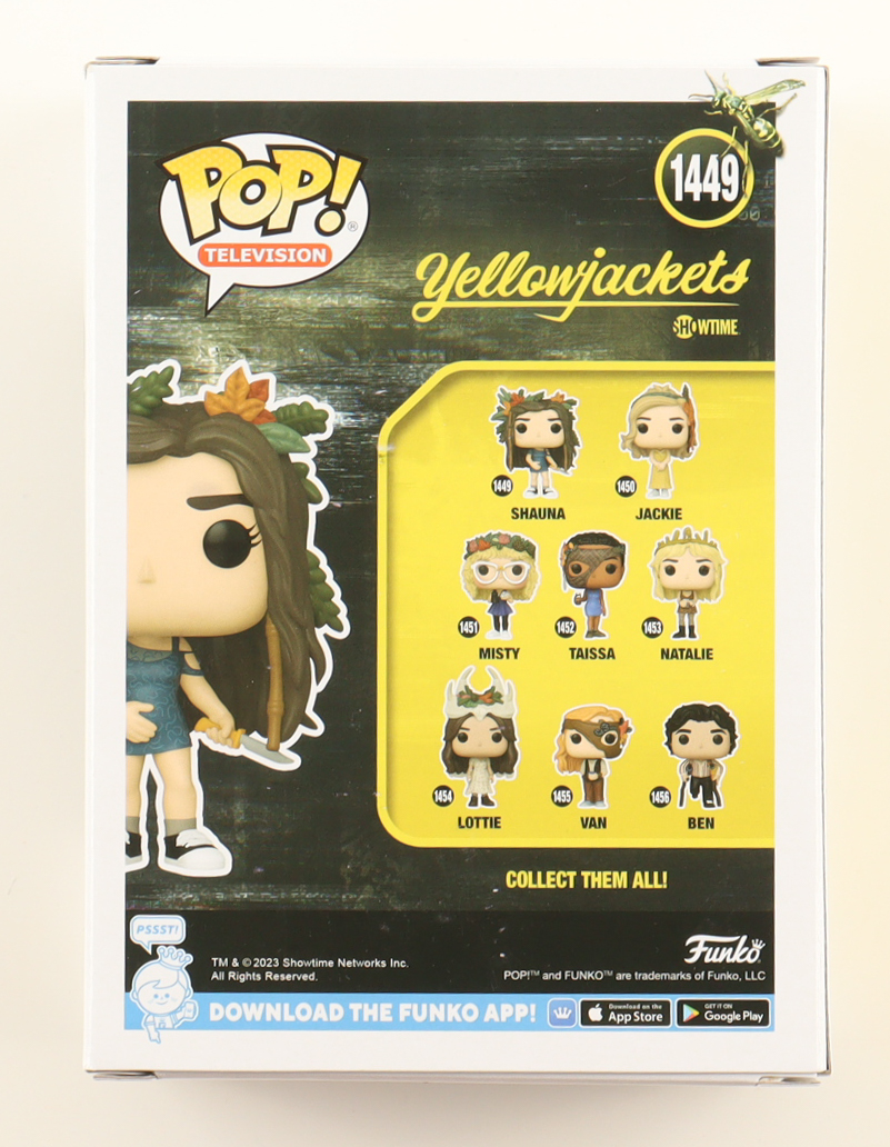 Sophie Nelisse Signed "Yellowjackets" #1449 Shauna Funko Pop! Vinyl Figure (PSA) at PristineAuction.com Sophie Nelisse Signed "Yellowjackets" #1449 Shauna Funko Pop! Vinyl Figure (PSA) at PristineAuction.com