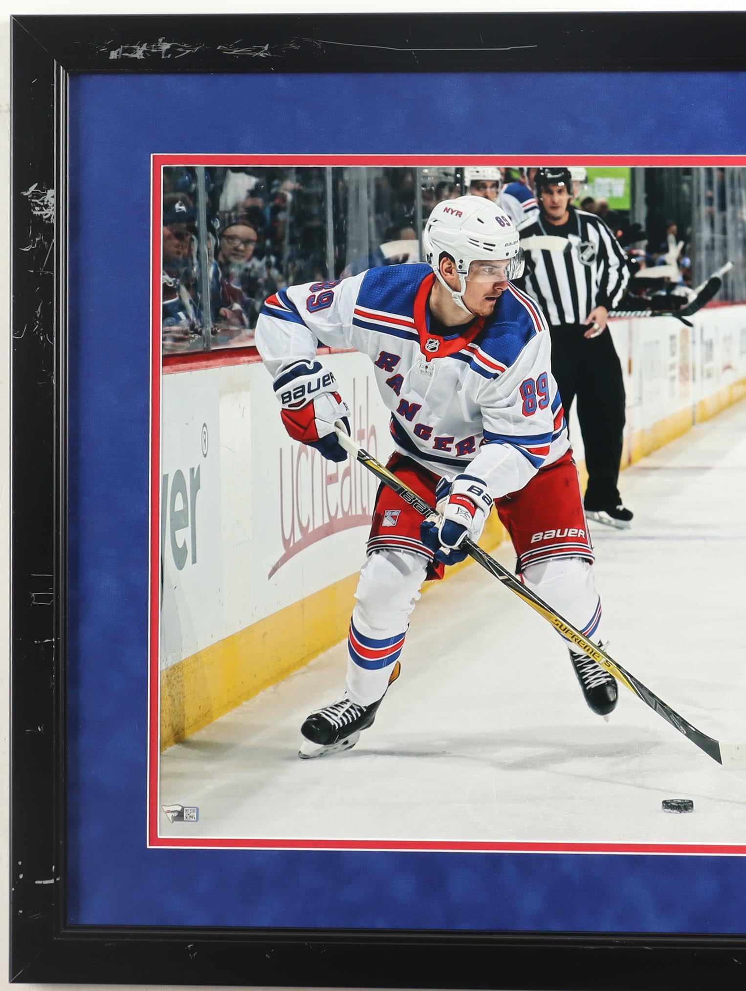 Pavel Buchnevich Signed Rangers Custom Framed Photo Display (Fanatics) at PristineAuction.com Pavel Buchnevich Signed Rangers Custom Framed Photo Display (Fanatics) at PristineAuction.com