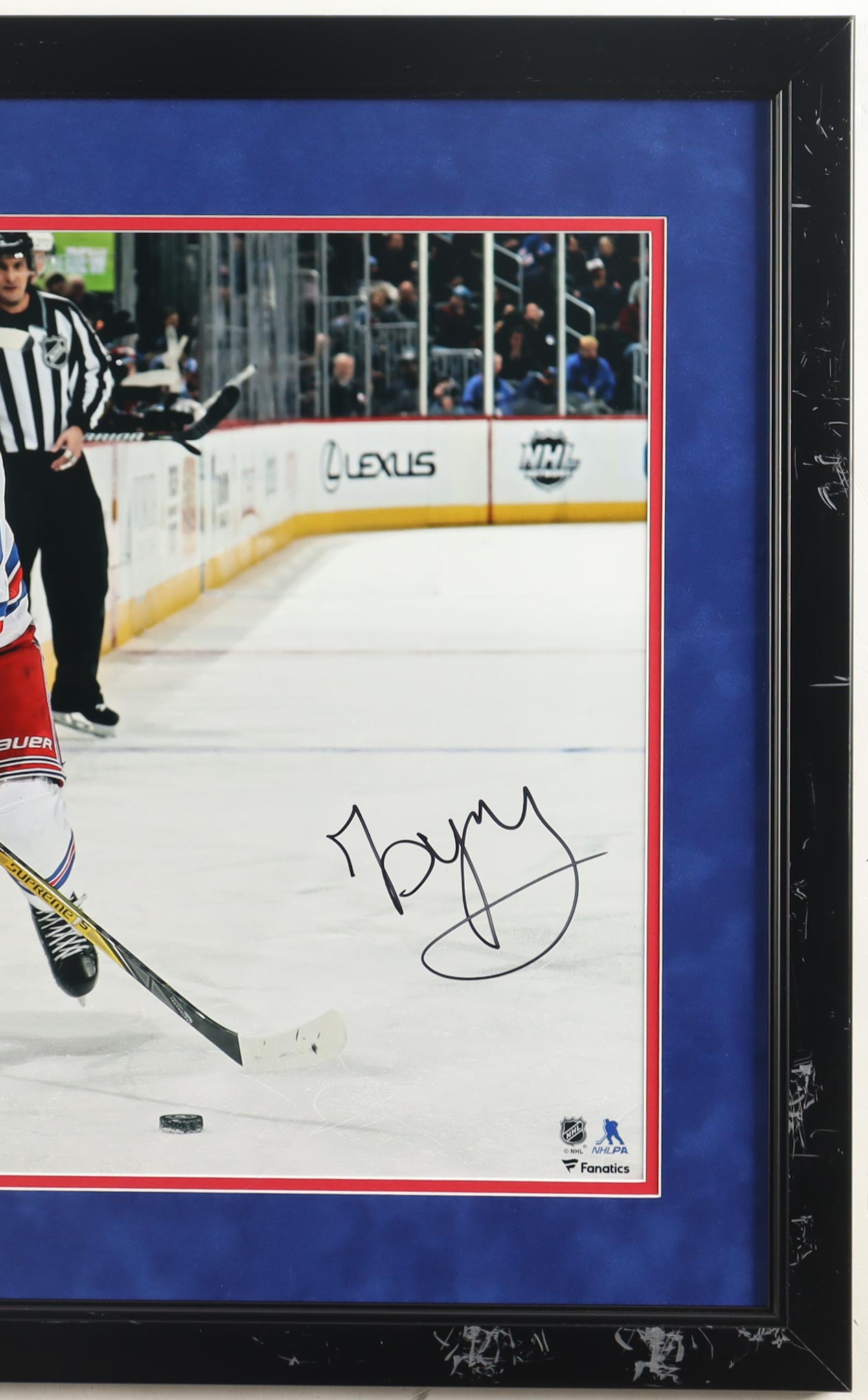 Pavel Buchnevich Signed Rangers Custom Framed Photo Display (Fanatics) at PristineAuction.com Pavel Buchnevich Signed Rangers Custom Framed Photo Display (Fanatics) at PristineAuction.com