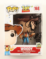 Pete Docter Signed "Toy Story" #168 Woody Funko Pop! Vinyl Figure with Hand-Drawn Sketch (PSA) at PristineAuction.com