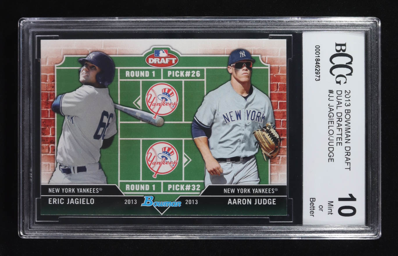 Aaron Judge / Eric Jagielo 2013 Bowman Draft Dual Draftee #JJ RC (BCCG 10) at PristineAuction.com Aaron Judge / Eric Jagielo 2013 Bowman Draft Dual Draftee #JJ RC (BCCG 10) at PristineAuction.com