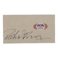 Peter Frampton Signed Cut (PSA) at PristineAuction.com