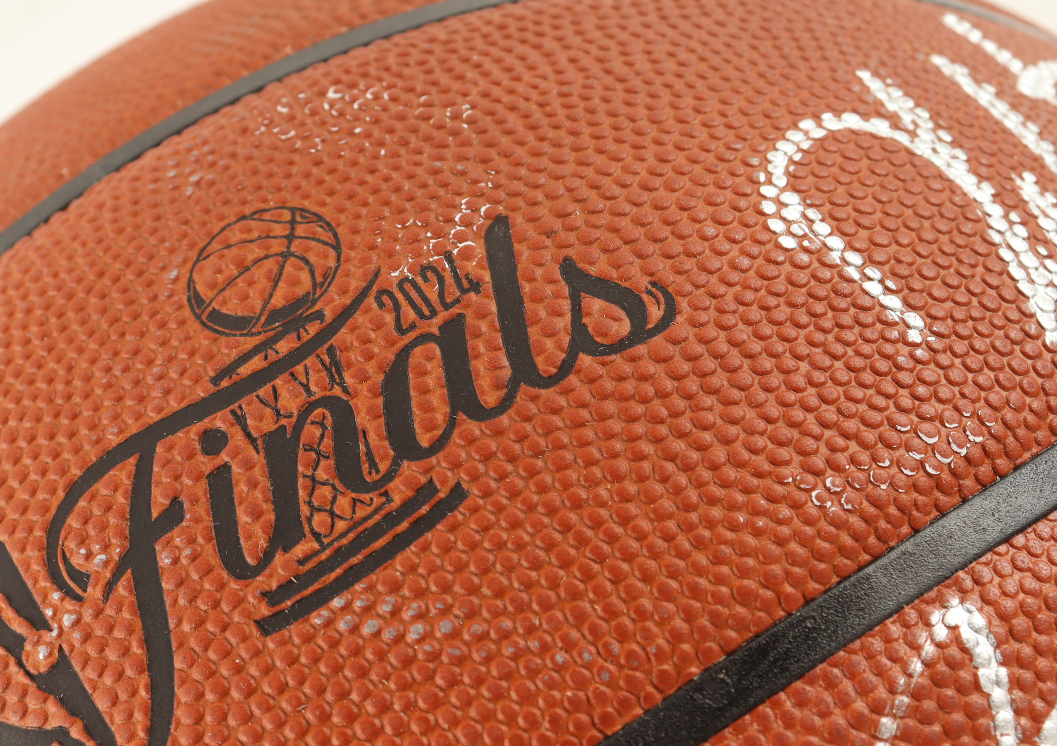 2024 Celtics NBA Finals Basketball Signed By (5) with Jayson Tatum, Derrick White, Jrue Holiday & Al Horford (JSA & Fanatics) at PristineAuction.com 2024 Celtics NBA Finals Basketball Signed By (5) with Jayson Tatum, Derrick White, Jrue Holiday & Al Horford (JSA & Fanatics) at PristineAuction.com