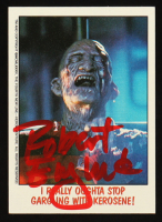 Robert Englund Signed 1988 Topps Fright Flicks #4 (ACOA) at PristineAuction.com