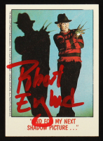 Robert Englund Signed 1988 Topps Fright Flicks #75 (ACOA) at PristineAuction.com