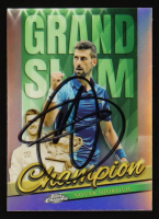 Novak Djokovic Signed 2024 Topps Chrome Tennis Grand Slam Champion #GSC-ND (ACOA) at PristineAuction.com