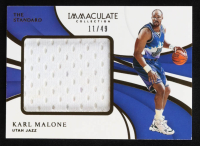 Karl Malone 2018-19 Immaculate Collection The Standard Relics #5 #11/49 at PristineAuction.com
