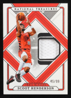 Scoot Henderson 2024-25 Panini National Treasures Treasured Threads #24 #45/99 at PristineAuction.com