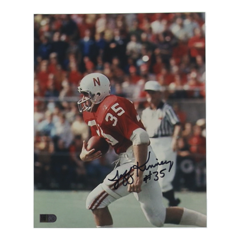 Jeff Kinney Signed Nebraska Cornhuskers 8x10 Photo (AIV) at PristineAuction.com Jeff Kinney Signed Nebraska Cornhuskers 8x10 Photo (AIV) at PristineAuction.com