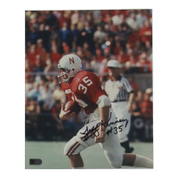 Jeff Kinney Signed Nebraska Cornhuskers 8x10 Photo (AIV) at PristineAuction.com