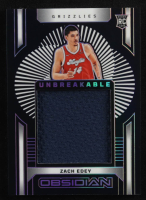 Zach Edey 2024-25 Panini Obsidian Unbreakable Memorabilia #28 #113/249 RC at PristineAuction.com