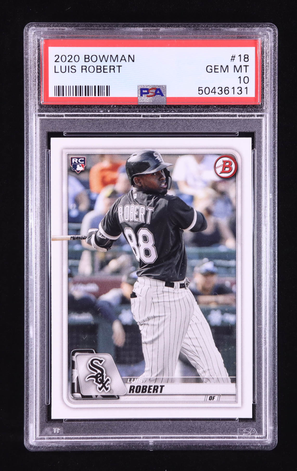 Luis Robert 2020 Bowman #18 RC (PSA 10) at PristineAuction.com Luis Robert 2020 Bowman #18 RC (PSA 10) at PristineAuction.com