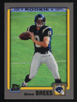 Drew Brees 2012 Topps Chrome Rookie Reprint 2001 #328 RC at PristineAuction.com