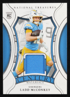 Ladd McConkey 2024 Panini National Treasures Century Materials #52 #79/99 RC at PristineAuction.com