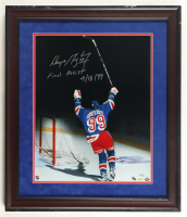 Wayne Grestky Signed LE Team USA Custom Framed Photo Display Inscribed "Final Assist 4/18/99" #10/99 (Fanatics) at PristineAuction.com