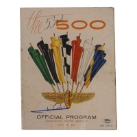 Mario Andretti Signed The 53rd 500 Official Program (PSA) at PristineAuction.com