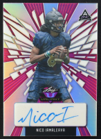 Nico Iamaleava 2022 Leaf Valiant Pink Autographs #BA-NI1 RC #5/7 at PristineAuction.com