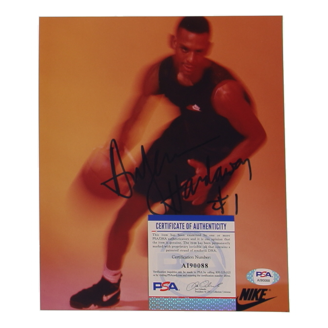Anfernee "Penny" Hardaway Signed 8x10 Photo (PSA) at PristineAuction.com Anfernee "Penny" Hardaway Signed 8x10 Photo (PSA) at PristineAuction.com