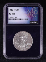 1942 Walking Liberty Silver 50C Half Dollar (NGC AU50) at PristineAuction.com