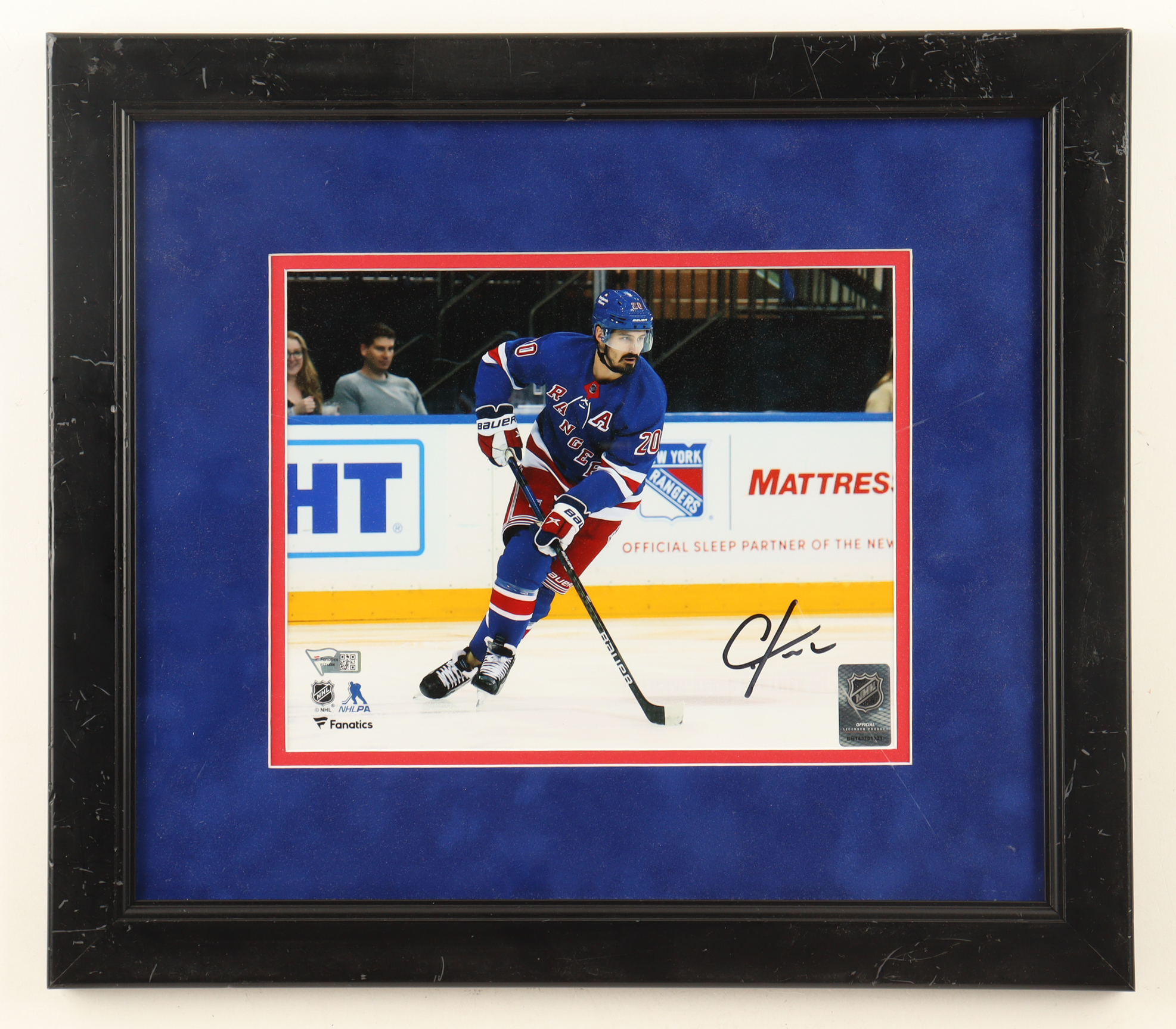 Chris Kreider Signed Rangers Custom Framed Photo Display (Fanatics) at PristineAuction.com Chris Kreider Signed Rangers Custom Framed Photo Display (Fanatics) at PristineAuction.com