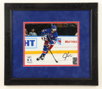 Chris Kreider Signed Rangers Custom Framed Photo Display (Fanatics) at PristineAuction.com