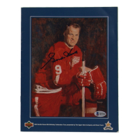 Gordie Howe Signed 1993 Upper Deck "65th Birthday Celebration Tour" Official Program (Beckett) at PristineAuction.com