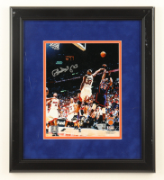 Patrick Ewing Signed Knicks Custom Framed Photo Display (Fanatics) at PristineAuction.com