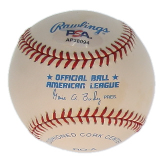 Nolan Ryan Signed OAL Baseball (PSA) at PristineAuction.com Nolan Ryan Signed OAL Baseball (PSA) at PristineAuction.com