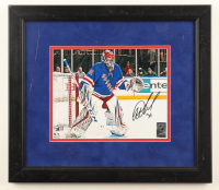 Igor Shesterkin Signed Rangers Custom Framed Photo Display (Fanatics) at PristineAuction.com