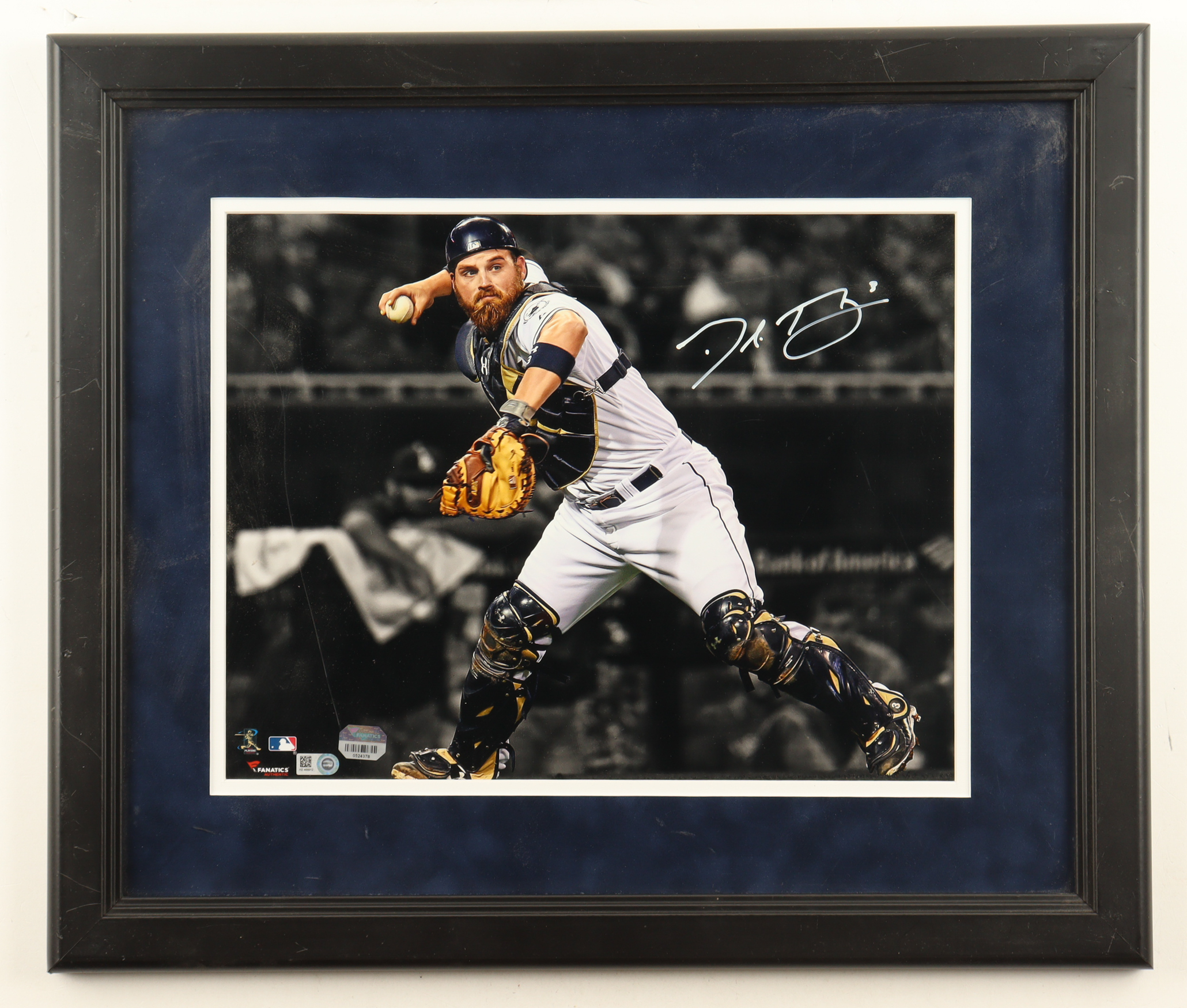 Derek Norris Signed Pirates Custom Framed Photo Display (Fanatics & MLB) at PristineAuction.com Derek Norris Signed Pirates Custom Framed Photo Display (Fanatics & MLB) at PristineAuction.com