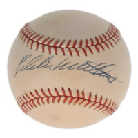 Eddie Mathews Signed ONL Baseball (JSA) at PristineAuction.com