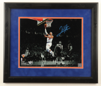 Josh Hart Signed Knicks Custom Framed Photo Display (Fanatics) at PristineAuction.com