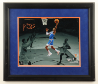 RJ Barrett Signed Knicks Custom Framed Photo Display (Fanatics) at PristineAuction.com