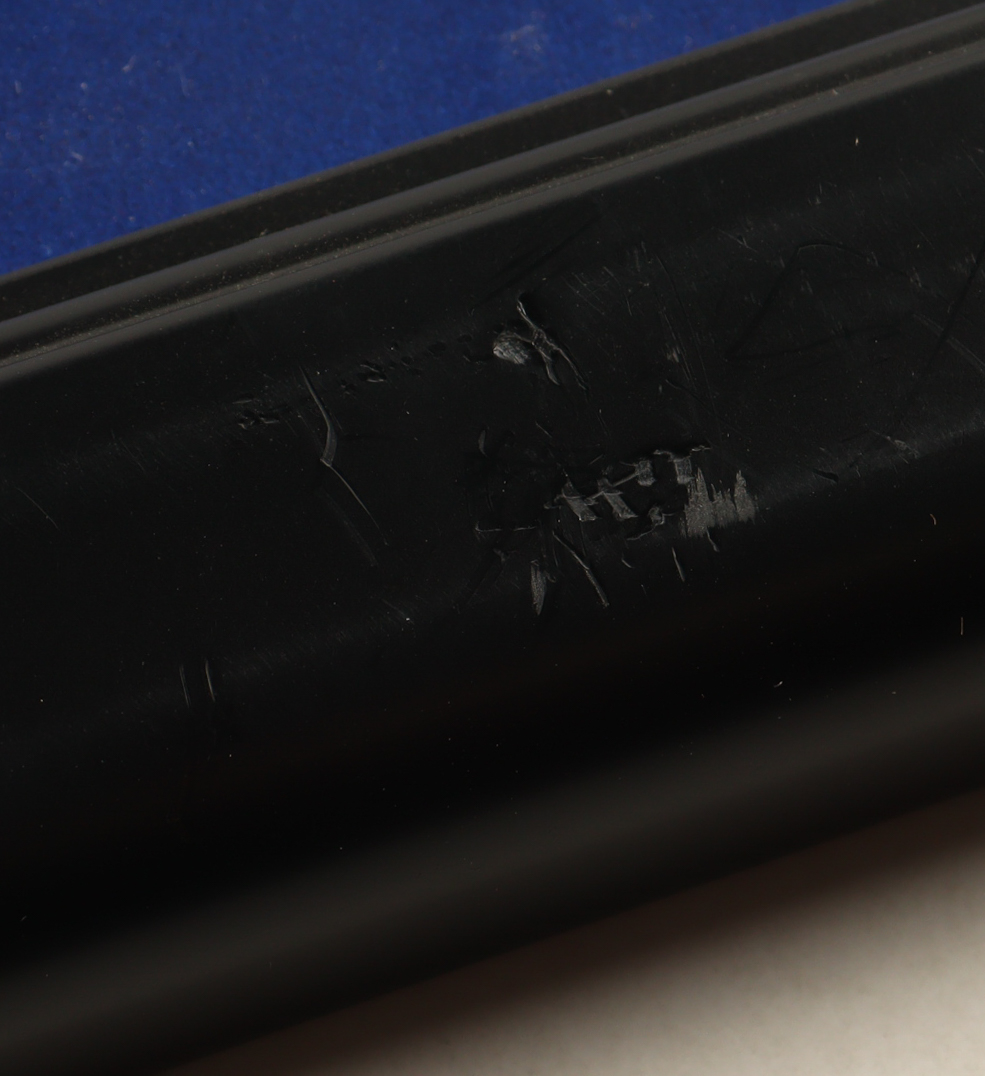 Patrick Ewing Signed Knicks Custom Framed Photo Display (Fanatics) at PristineAuction.com Patrick Ewing Signed Knicks Custom Framed Photo Display (Fanatics) at PristineAuction.com