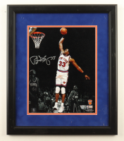 Patrick Ewing Signed Knicks Custom Framed Photo Display (Fanatics) at PristineAuction.com