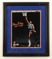 Bernard King Signed Knicks Custom Framed Photo Display Inscribed "HOF 2013" (Fanatics) at PristineAuction.com
