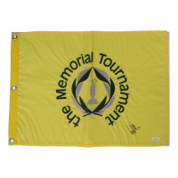 Ludvig Aberg Signed "The Memorial Tournament" Pin Flag (JSA) at PristineAuction.com