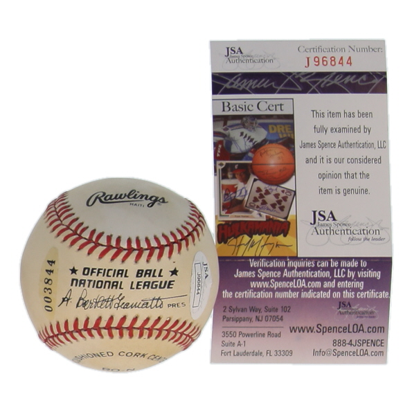 Phil Niekro Signed ONL Baseball (JSA) at PristineAuction.com Phil Niekro Signed ONL Baseball (JSA) at PristineAuction.com