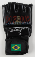 Charles Oliveira Signed Custom Brazil MMA Glove (Beckett) at PristineAuction.com