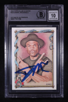 Darryl McDaniels Signed 2023 Topps Allen and Ginter #223 (Beckett | Auto Grade Beckett 10) at PristineAuction.com