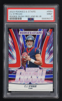 CJ Stroud 2023 Panini Rookies & Stars Rookie Rush-Red And Blue #RR4 RC #01/15 (PSA 9) at PristineAuction.com