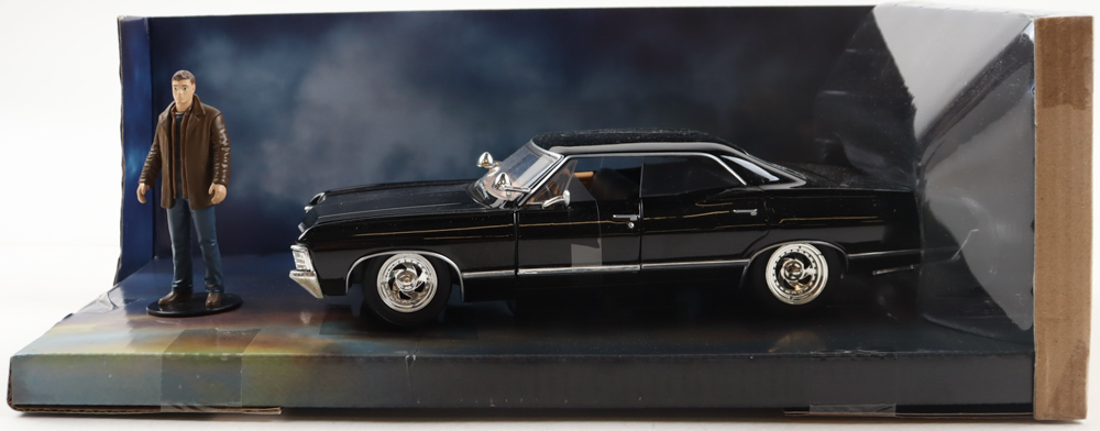 Jensen Ackles Signed "Supernatural: Join the Hunt" 1967 Chevy Impala SS 1:24 Die-Cast Car with 3" Dean Winchester Figurine (Beckett) at PristineAuction.com Jensen Ackles Signed "Supernatural: Join the Hunt" 1967 Chevy Impala SS 1:24 Die-Cast Car with 3" Dean Winchester Figurine (Beckett) at PristineAuction.com