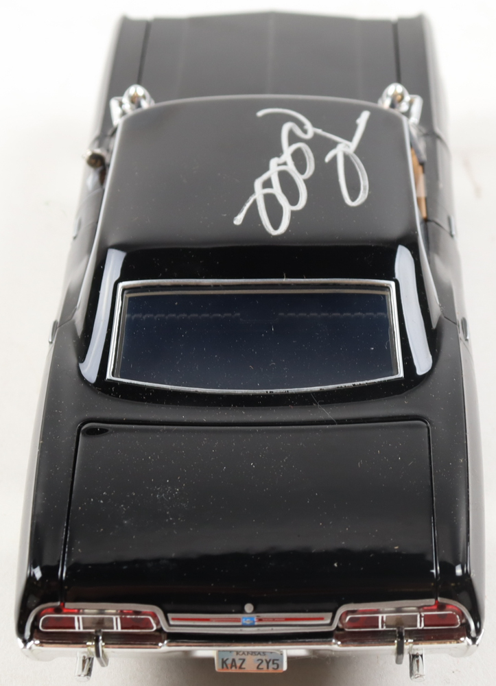 Jensen Ackles Signed "Supernatural: Join the Hunt" 1967 Chevy Impala SS 1:24 Die-Cast Car with 3" Dean Winchester Figurine (Beckett) at PristineAuction.com Jensen Ackles Signed "Supernatural: Join the Hunt" 1967 Chevy Impala SS 1:24 Die-Cast Car with 3" Dean Winchester Figurine (Beckett) at PristineAuction.com