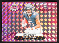 Rome Odunze 2024 Panini Mosaic Camo Pink DEB #281 RC at PristineAuction.com