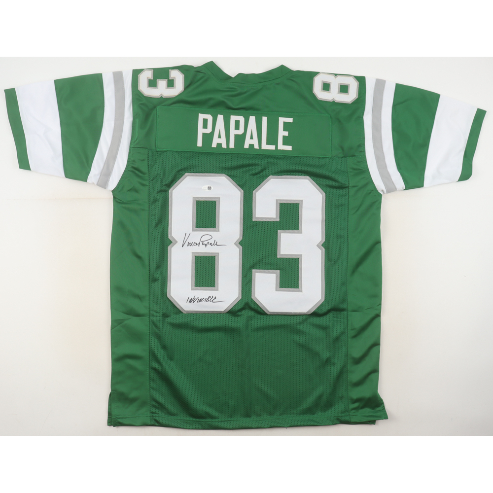 Vince Papale Signed Jersey Inscribed "Invincible" (JSA) at PristineAuction.com